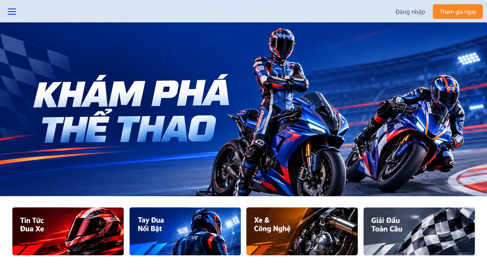 Màn hình PBV88 với các mục giải trí trên mobile