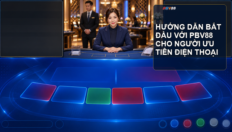 Ảnh minh họa giao diện PBV88 trên màn hình điện thoại